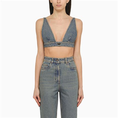 jeans prada outlet|prada denim bralette.